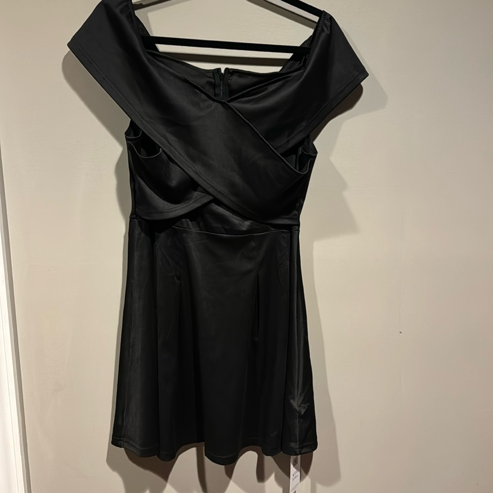 Black off the Shoulder Dress